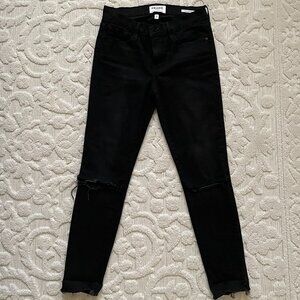 FRAME Black Jeans